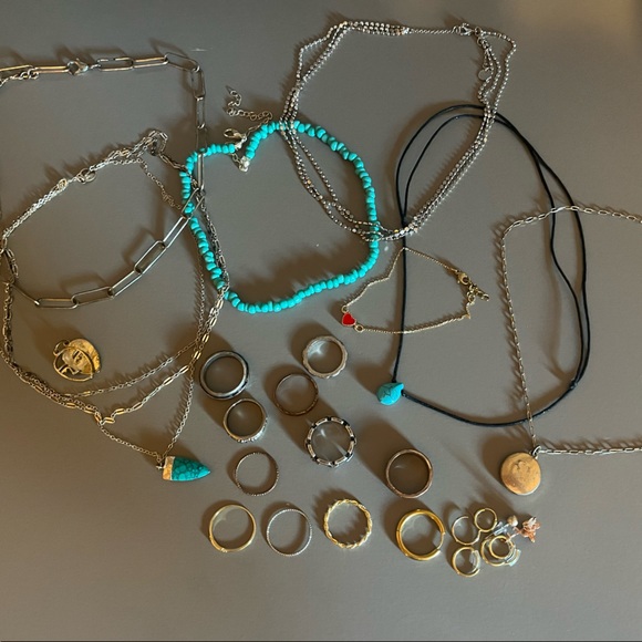 Jewelry Huge Jewelry Bundle Free People Pura Vida Brandy Melville Etc